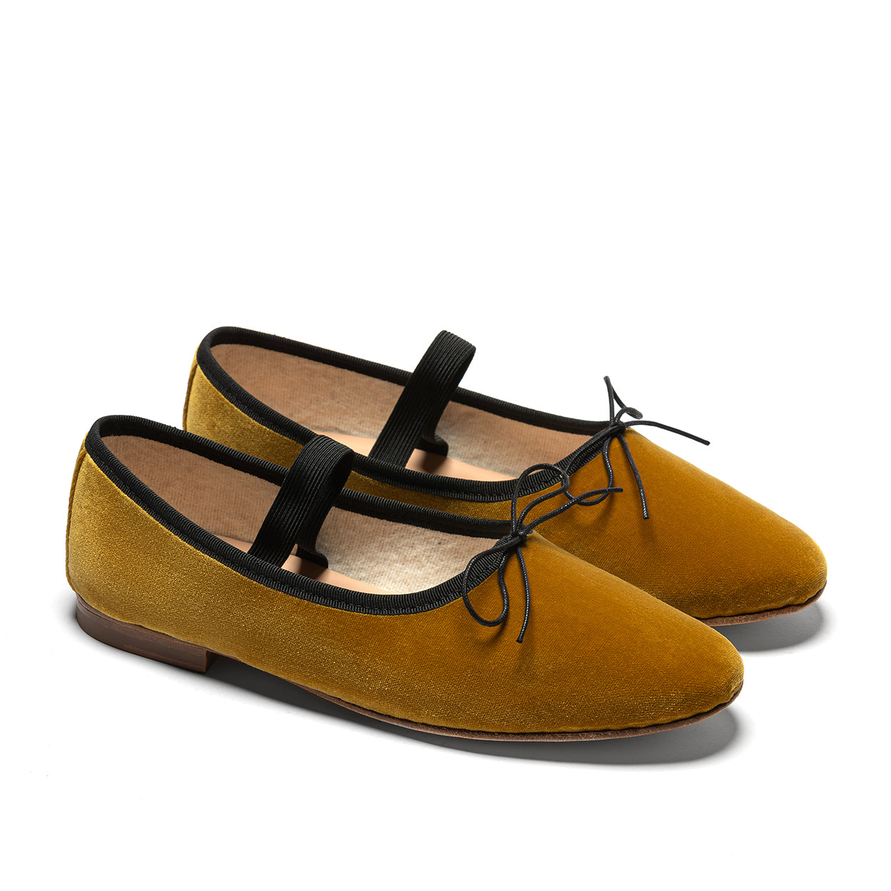 The Rotonda Velvet Mary Jane Ballerina