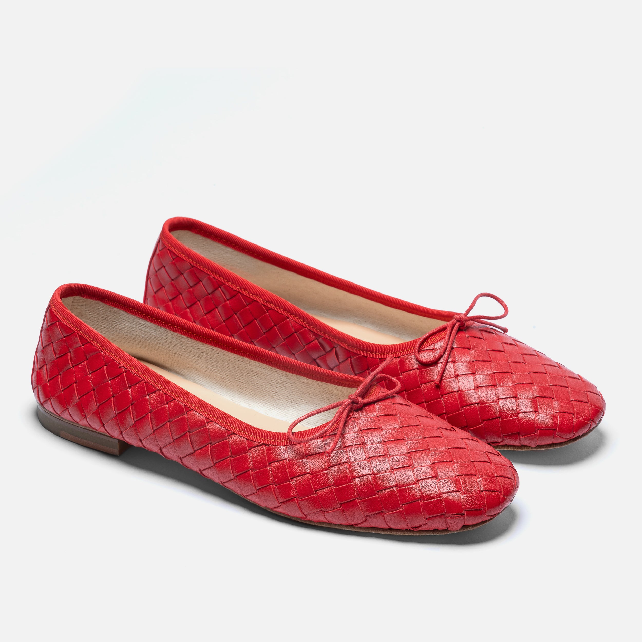 The Woven Quadra Ballerina