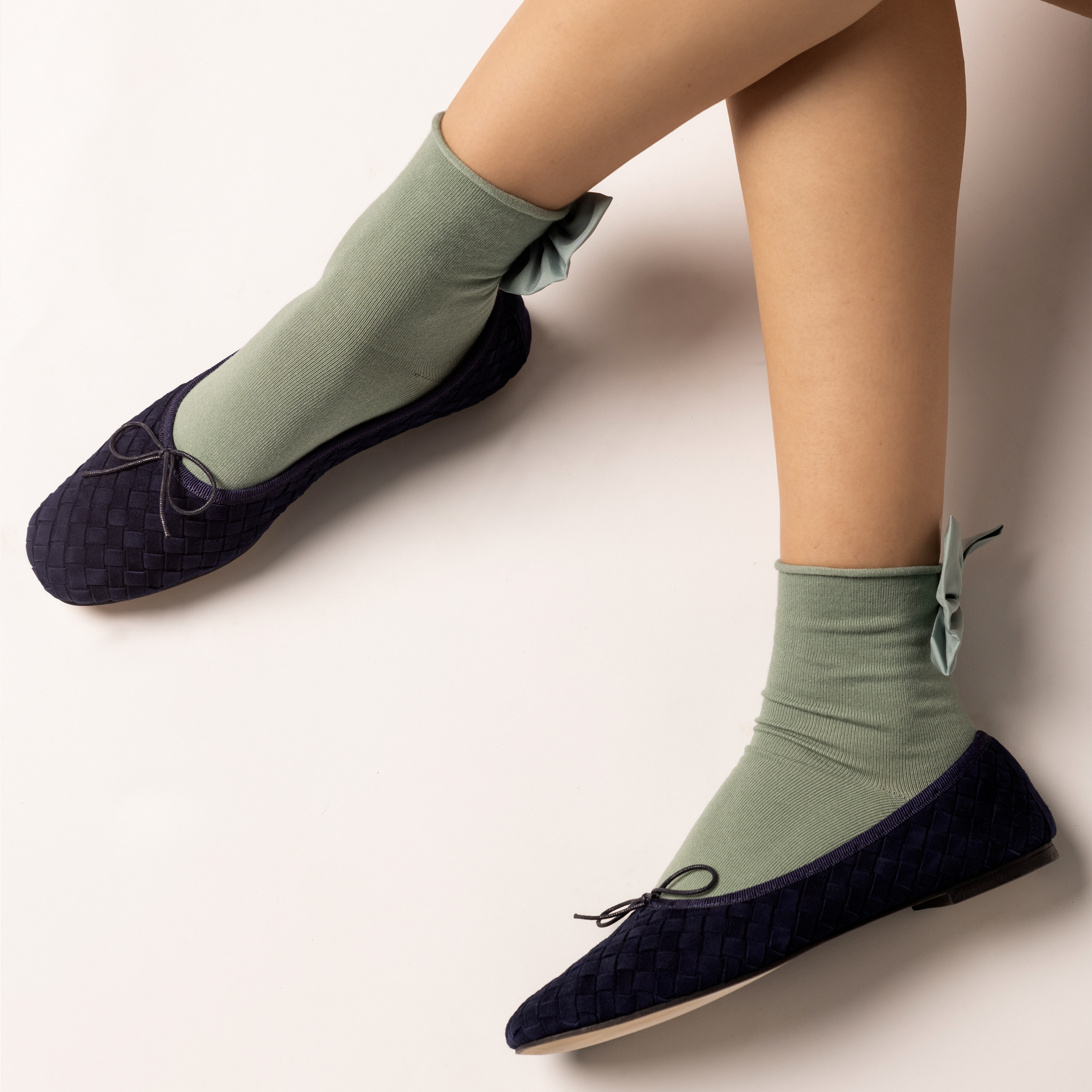 The Woven Quadra Ballerina