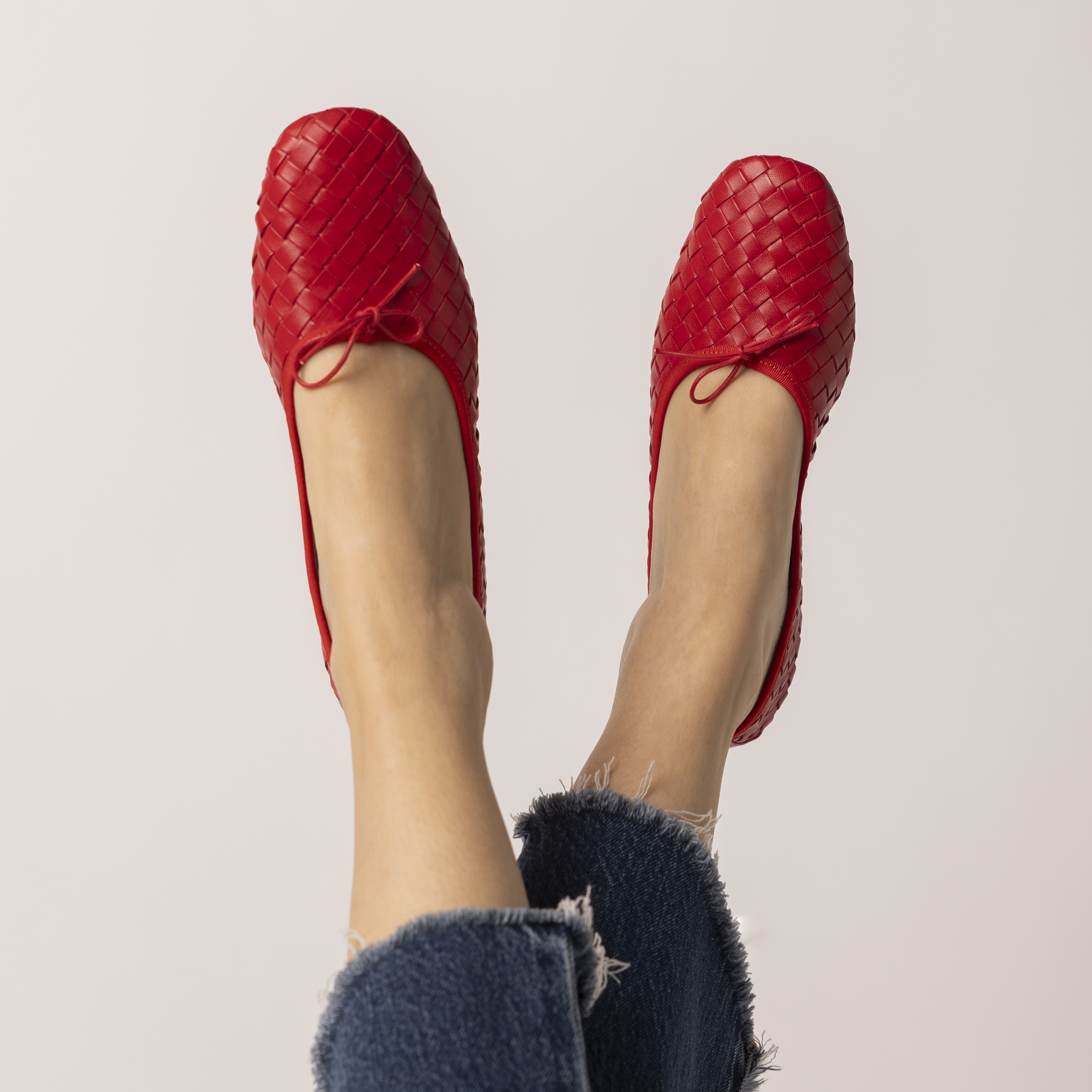 The Woven Quadra Ballerina
