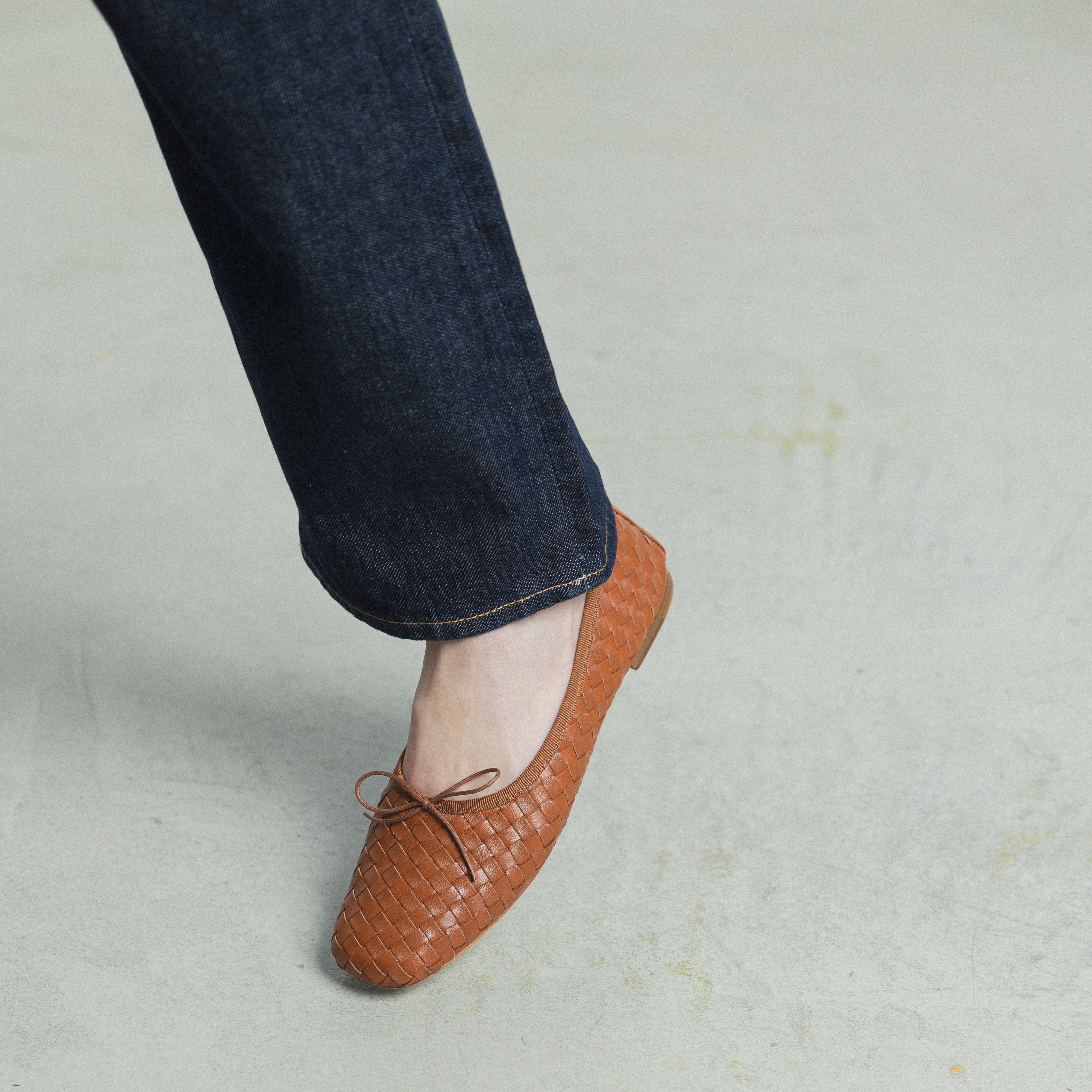 The Woven Quadra Ballerina