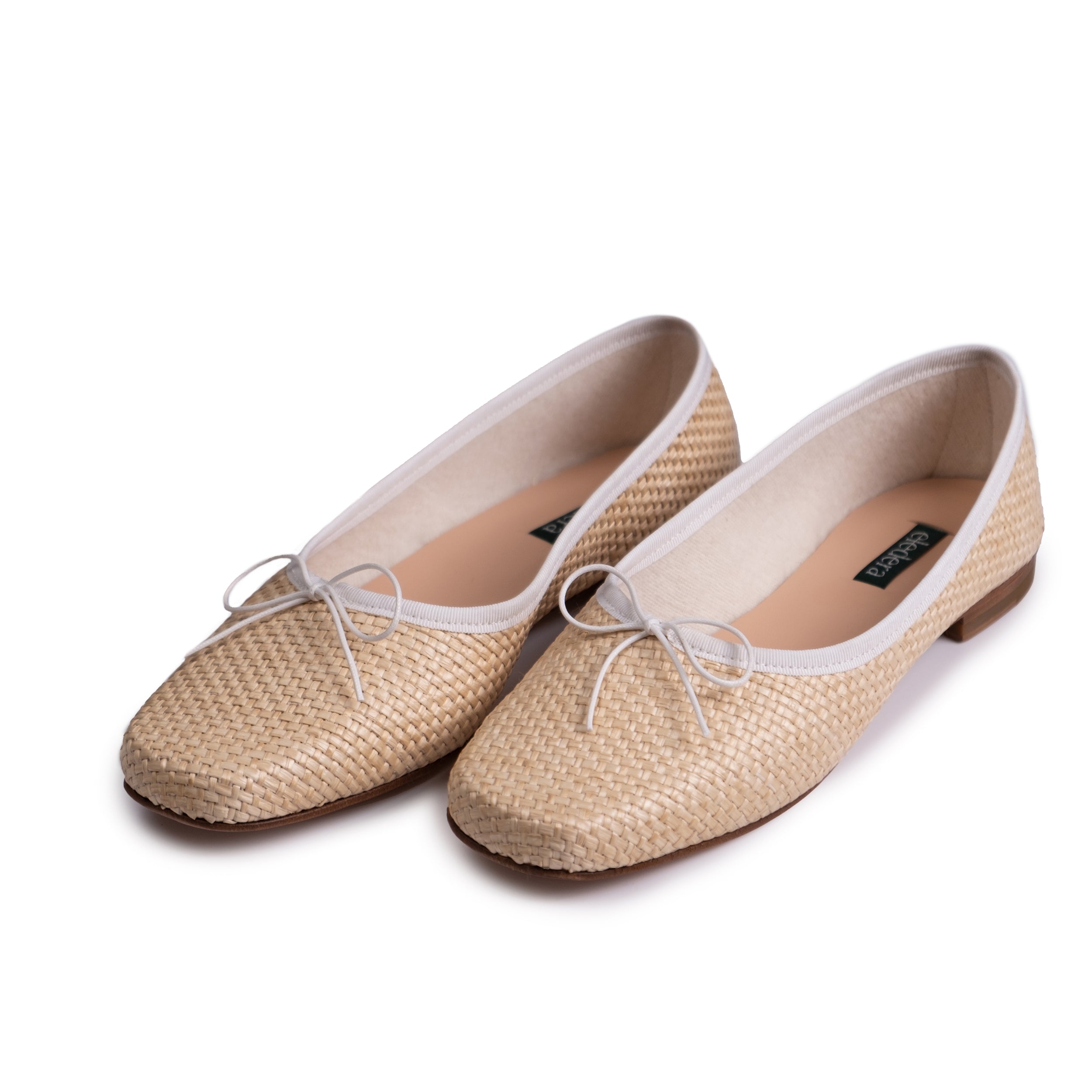 The Quadra Raffia Ballerina