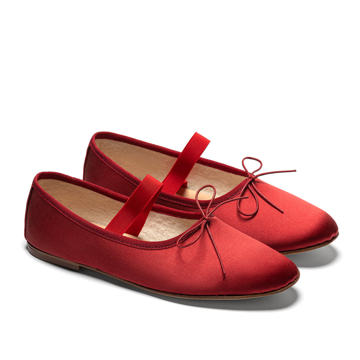 The Rotonda Satin Mary Jane