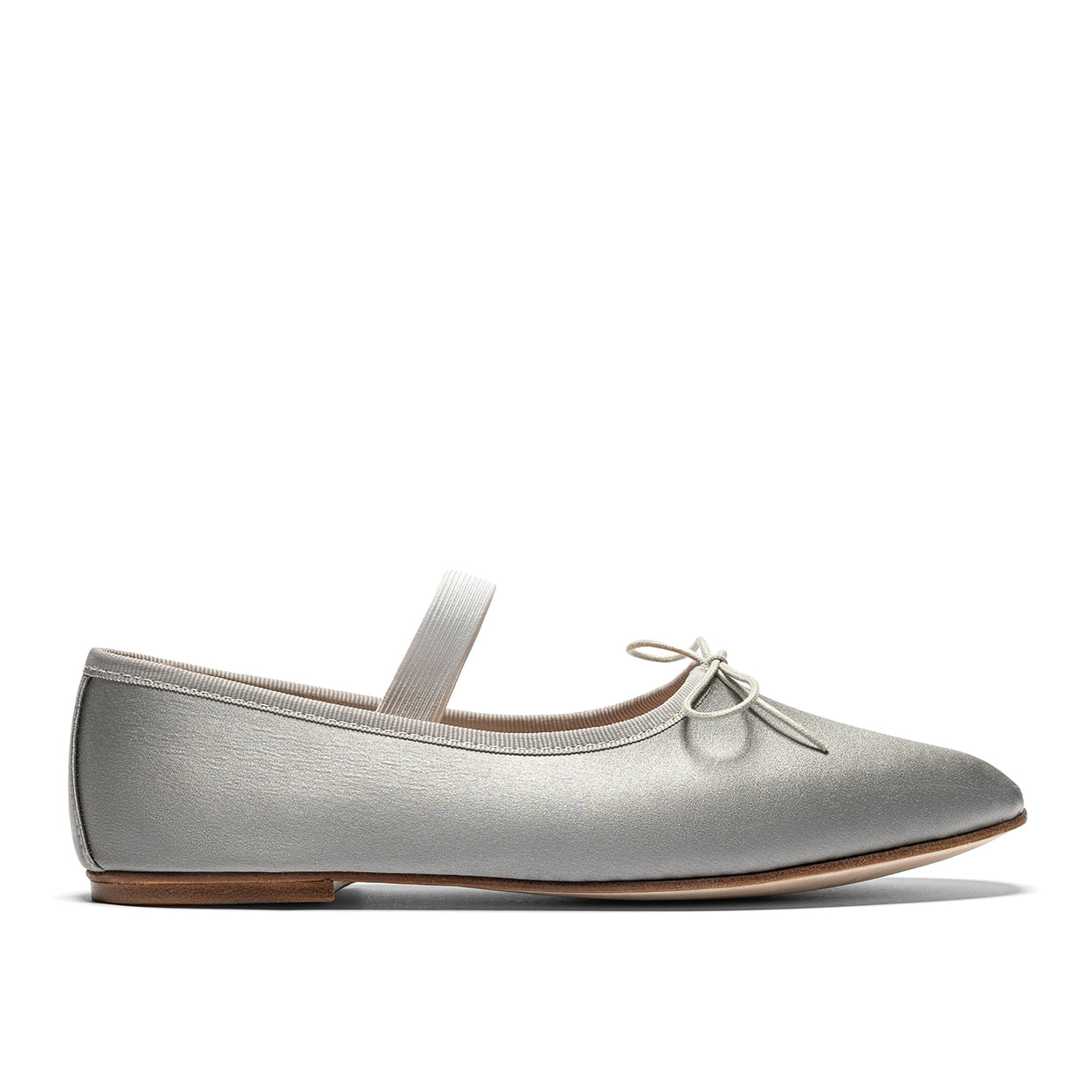 The Rotonda Satin Mary Jane