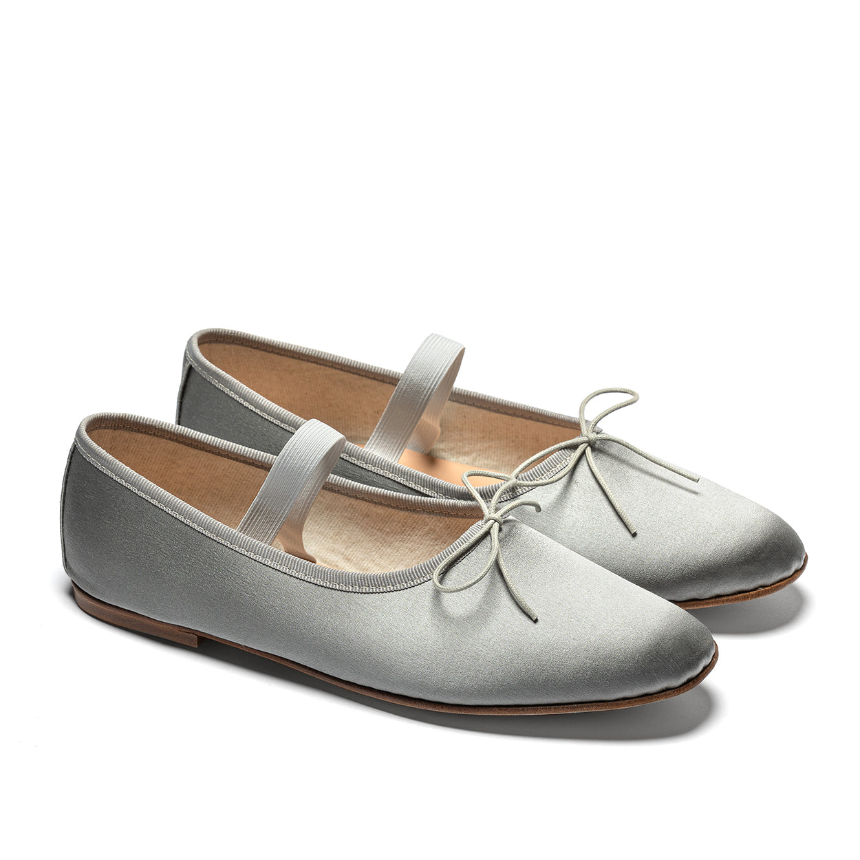 The Rotonda Satin Mary Jane